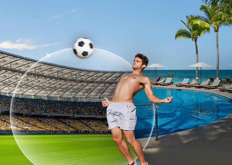 THE WORLD CUP IS FELT AT KRYSTAL Krystal® Cancún THE WORLD CUP IS FELT AT KRYSTAL Krystal® Cancún